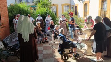 Simulacro de evacuación de esta residencia de Castilla-La Mancha / Ayto. Puertollano