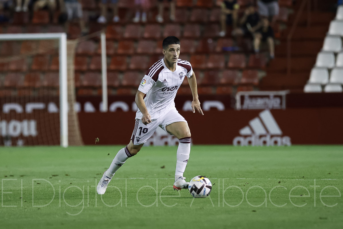 Lander Olaetxea, jugador del Albacete