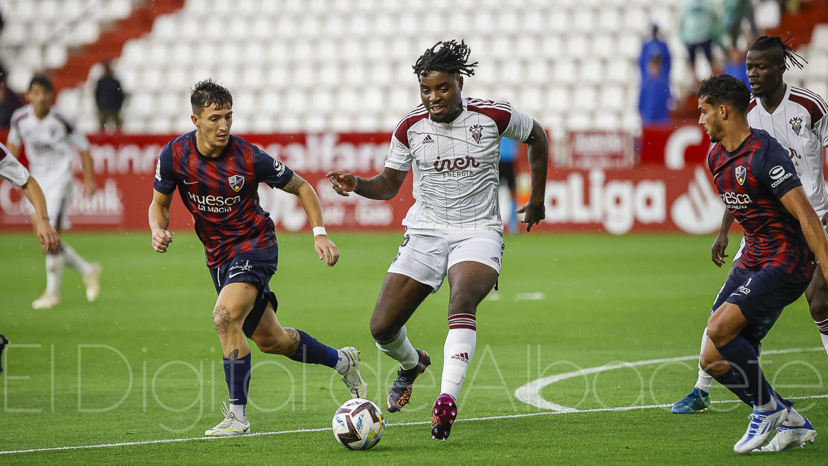 Boyomo, jugador del Albacete Balompié