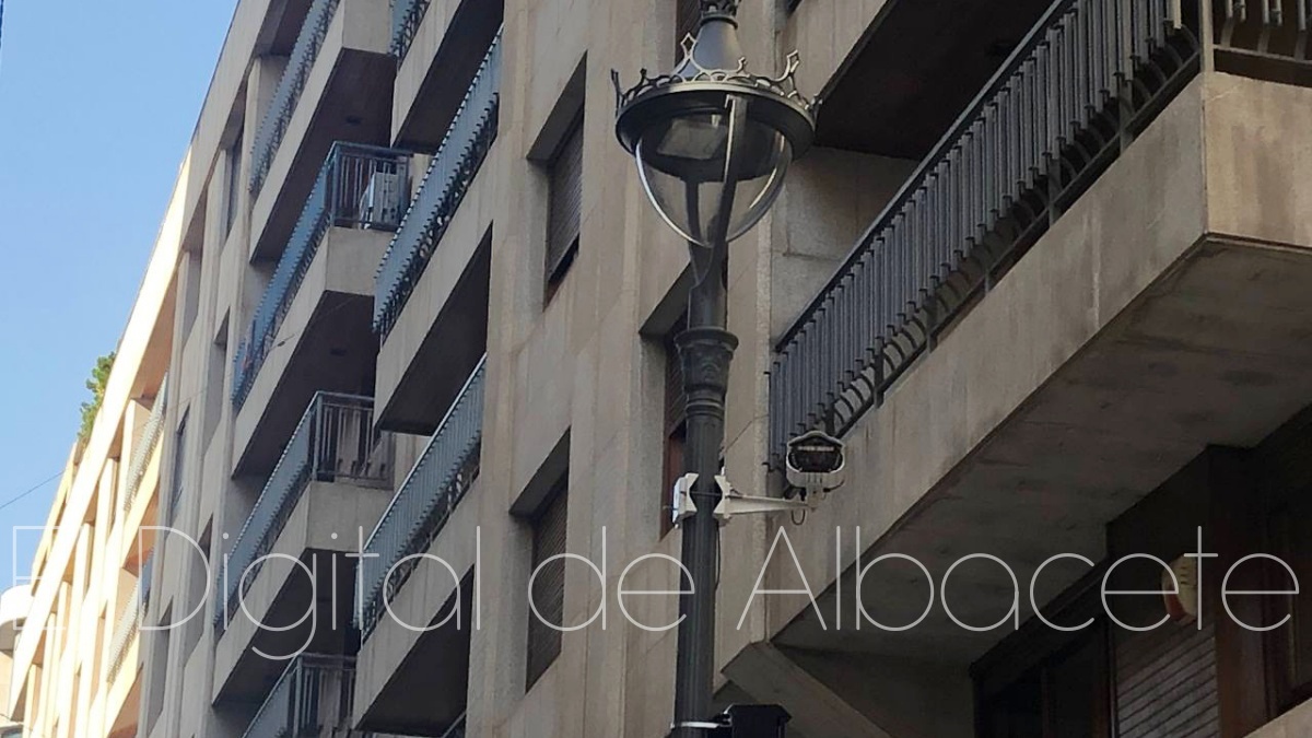 Cámaras instaladas en esta calle de Albacete