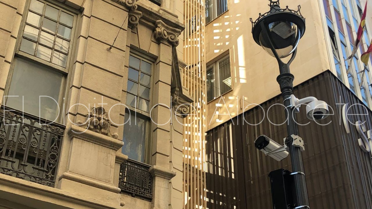 Cámaras instaladas en esta calle de Albacete