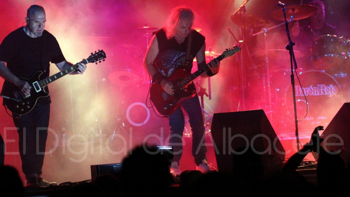 Foto archivo del festival Traska Rock 2015 con Barón Rojo