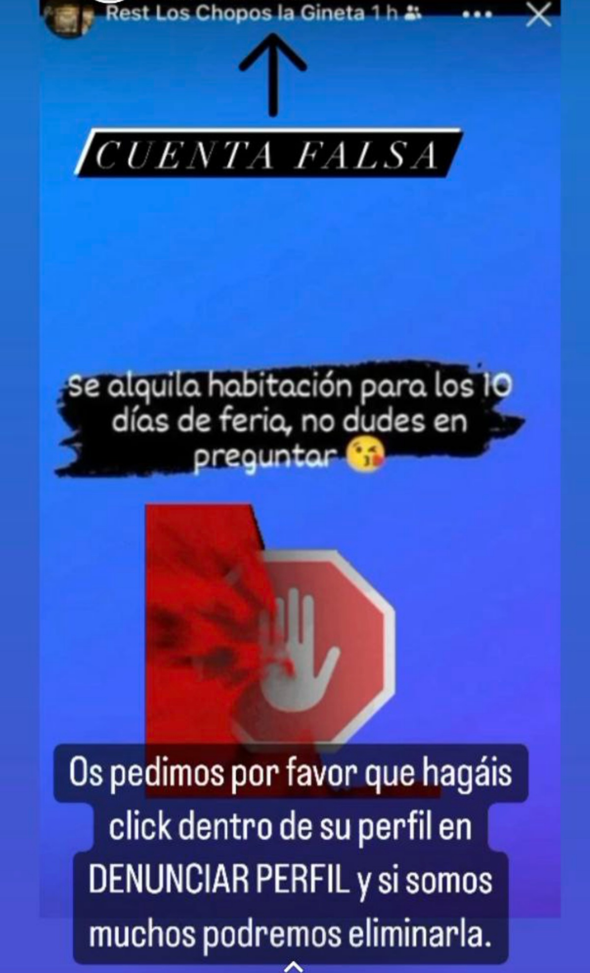 Denuncian el perfil falso de este restaurante de Albacete