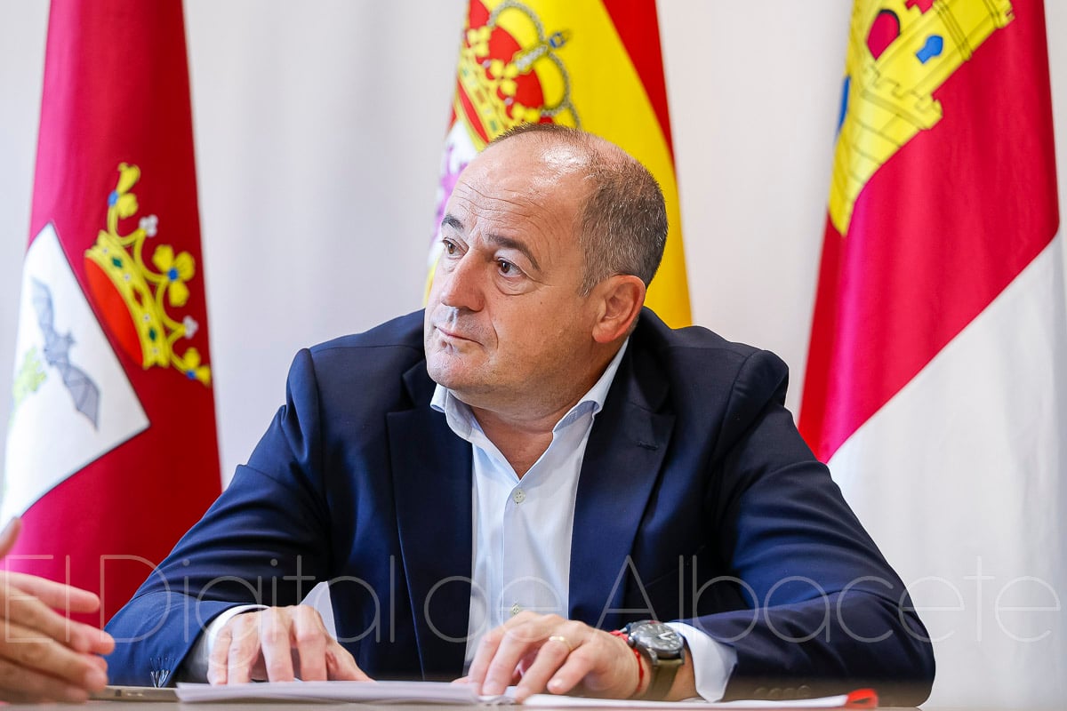 Emilio Sáez, alcalde de Albacete - Foto de archivo