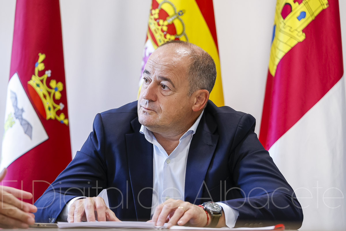 Emilio Sáez, alcalde de Albacete - Foto de archivo