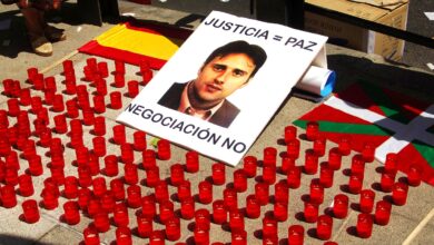 Recuerdo a Miguel Ángel Blanco, asesinado por ETA