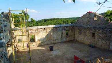 Fraguas, pueblo abandonado en Castilla-La Mancha