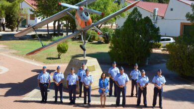 La Ministra Robles en su visita a la Maestranza Aérea de Albacete