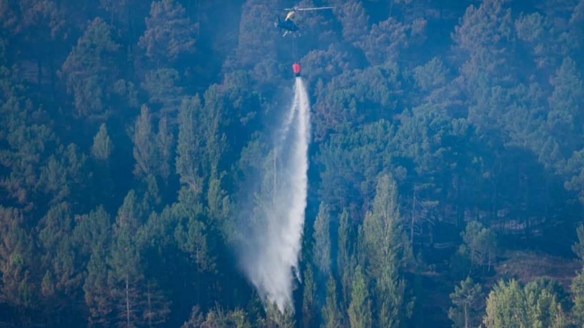 Incendio Riópar / @Fuente_El_Ojico- Meteo Hellín