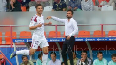 Rubén Albés, entrenador del Albacete Balompié / Imagen de archivo