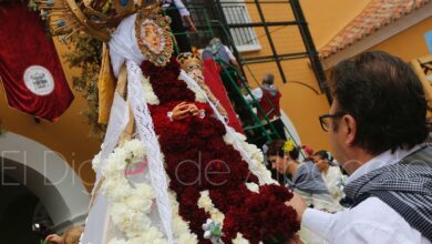 Ofrenda de flores en la Feria de Albacete