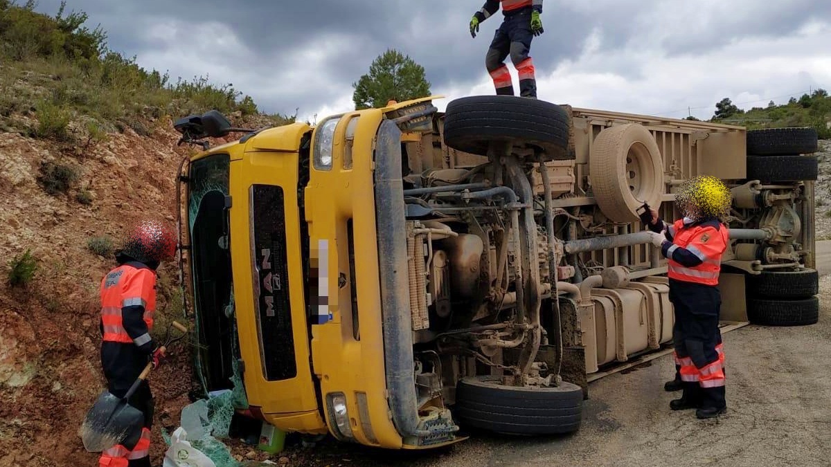 Accidente de camión en Castilla-La Mancha / Foto de archivo