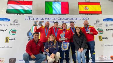 Equipo de España en el Mundial / Imagen: Real federación Española de Caza