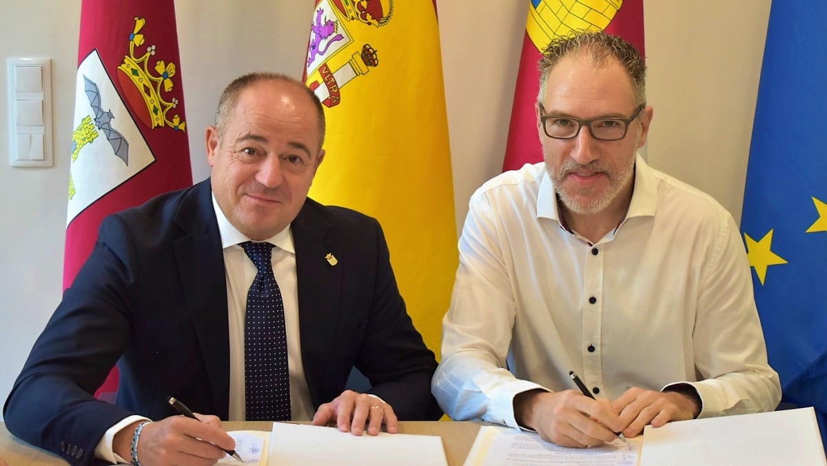 Sáez y Tévar, alcalde Albacete y presidente de la FAVA respectivamente