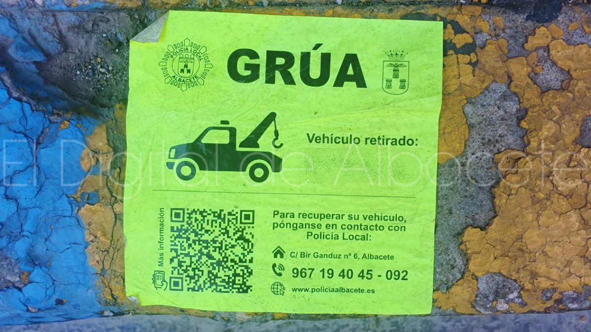 Grúa en Albacete