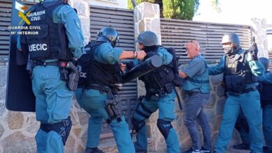Intervención de la Guardia Civil en Castilla-La Mancha