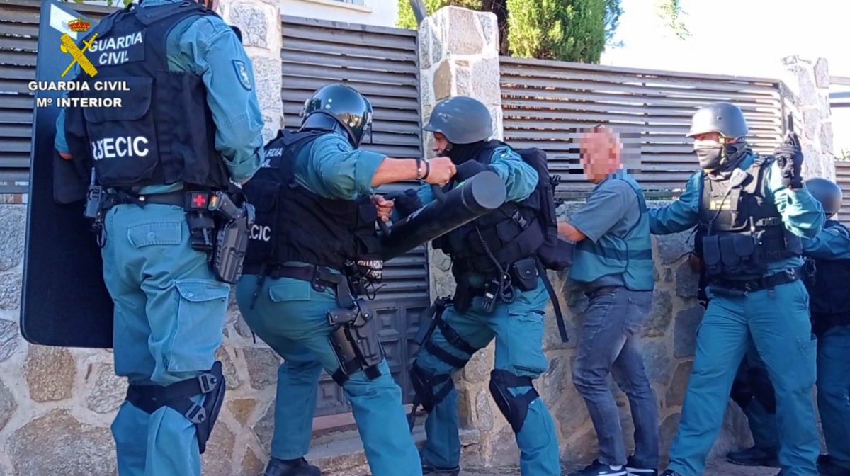 Intervención de la Guardia Civil en Castilla-La Mancha