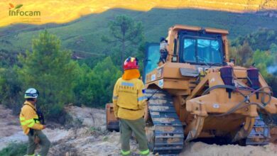 Incendio forestal Moropeche, Yeste (Albacete)