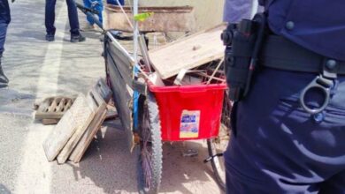 Hurtó varias tapas de alcantarilla en Albacete