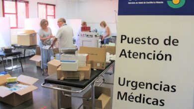 Puesto de Atención de Urgencias Médicas en la Feria de Albacete
