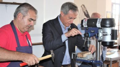 Eurocaja Rural visita APRECU y ASPRONA en la Feria de Albacete / Eurocaja Rural