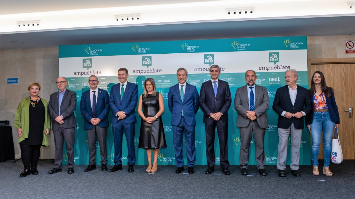 ‘Empuéblate’, organizado por Fundación Eurocaja Rural y Next Educación, analiza los desafíos del mundo rural para atajar la despoblación/ Eurocaja Rural