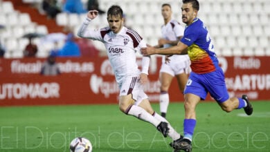 Manu Fuster en el Albacete - Andorra