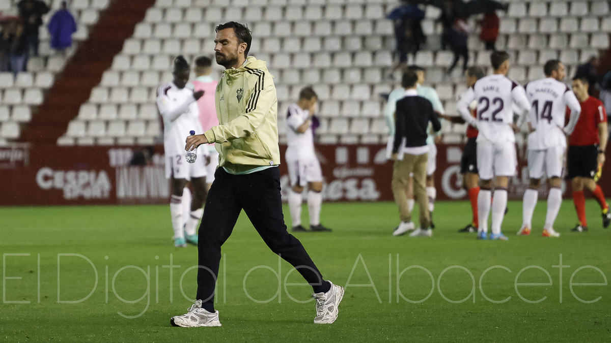 Rubén Albés tras el Albacete - Andorra