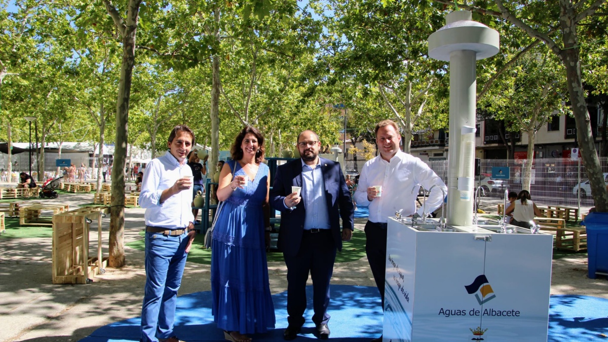 La zona de descanso ubicada en el Recinto Ferial ha recibido 100.000 visitas durante la Feria de Albacete / Ayto. Albacete