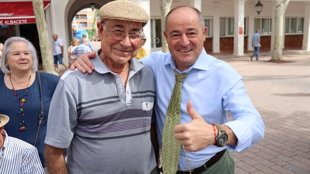 Actividad ‘Pleita y recincho. Enrédate con el esparto’ en la Feria de Albacete / Ayto. Albacete