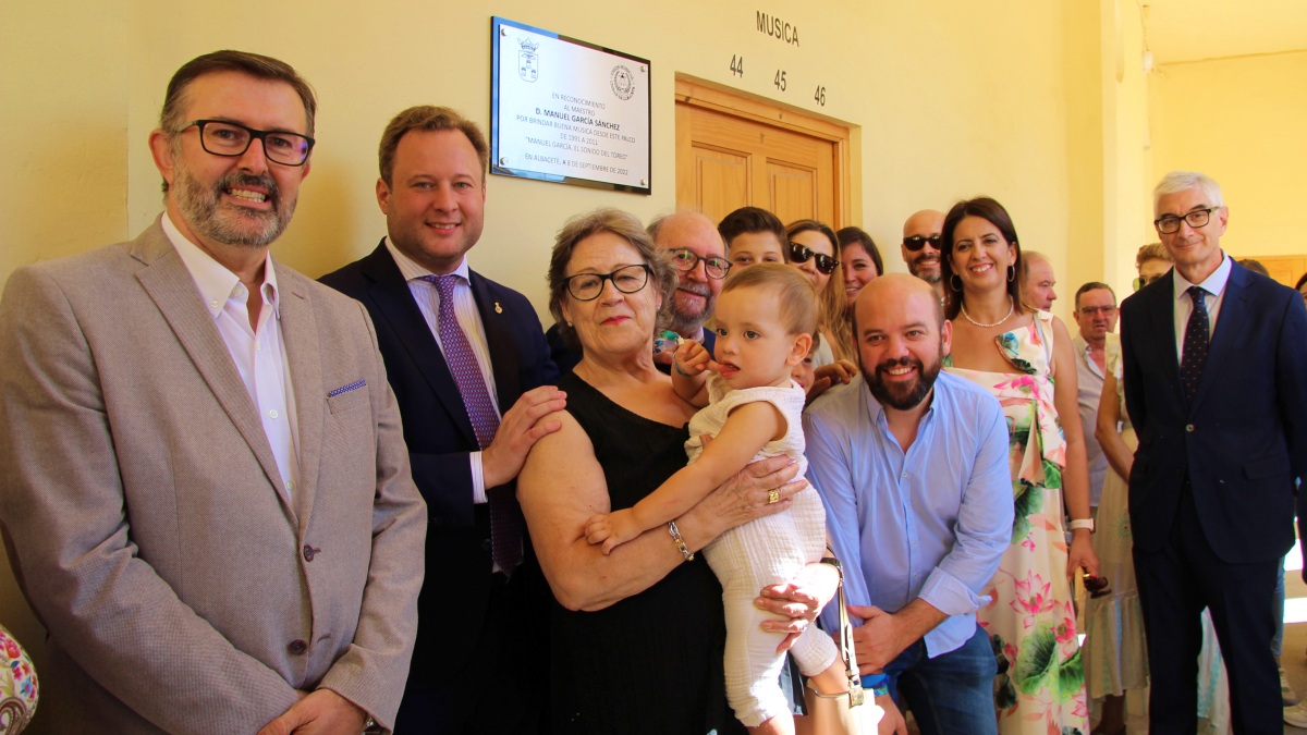 Homenaje en Albacete a Manuel García