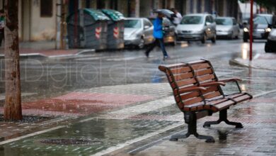 Lluvia en Albacete / Imagen de archivo