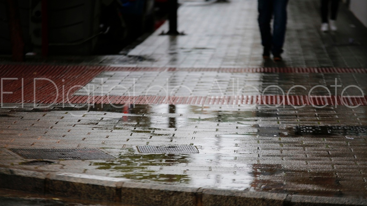 Lluvia en Albacete / Imagen de archivo