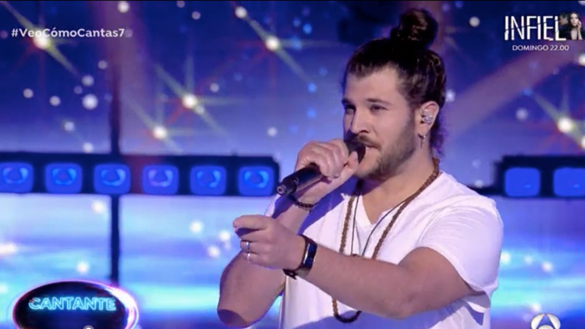 Este cantante de Albacete sorprende en el programa 'Veo cómo cantas' / Antena 3