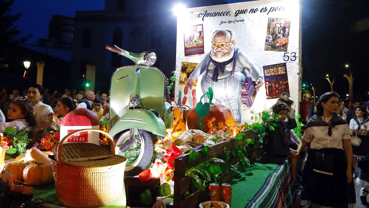 Carroza ganadora en Albacete
