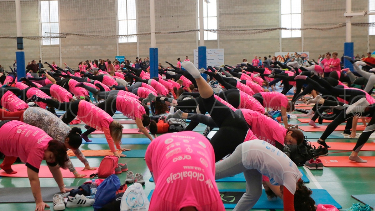 Pilates solidario Afanion en Albacete / Foto de archivo