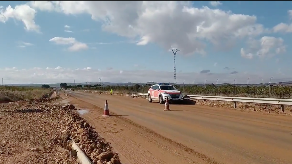 Tormenta en la provincia de Albacete / Foto: Almansa Emergencias