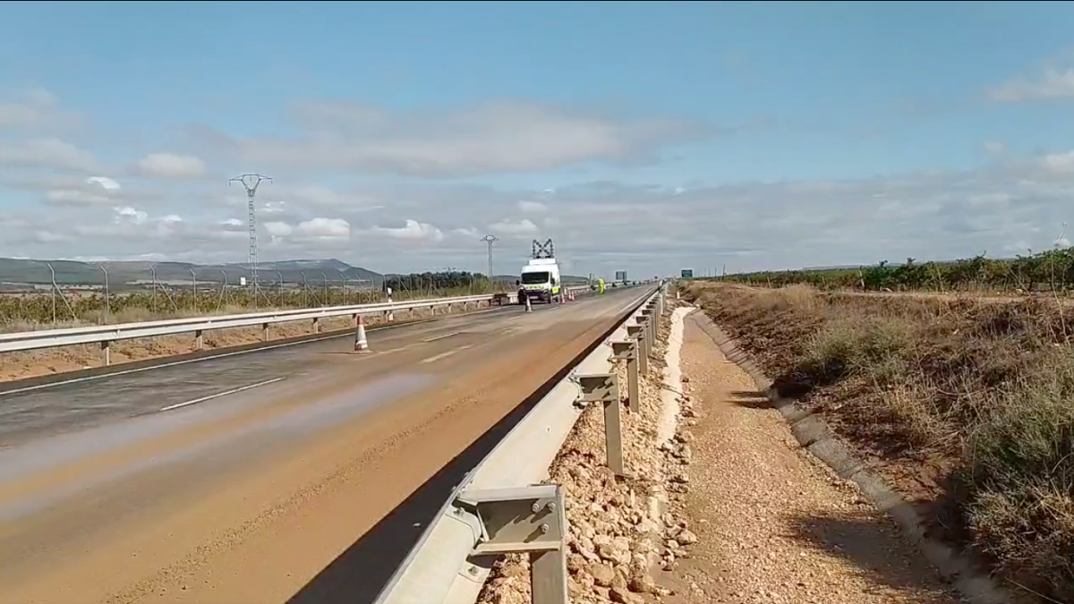 Tormenta en la provincia de Albacete / Foto: Almansa Emergencias