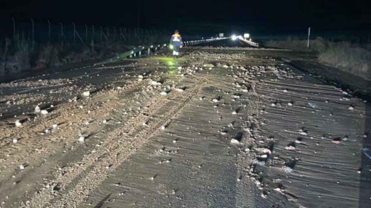 Tormenta en la provincia de Albacete / Foto: Almansa Emergencias