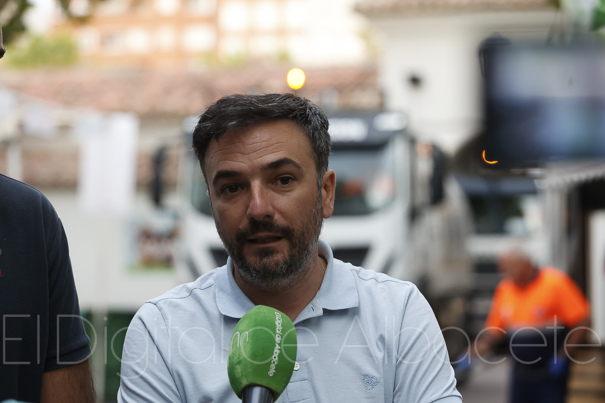 Carlos Rubio, jefe de Servicio de Valoriza en Albacete / Foto: Ángel Chacón