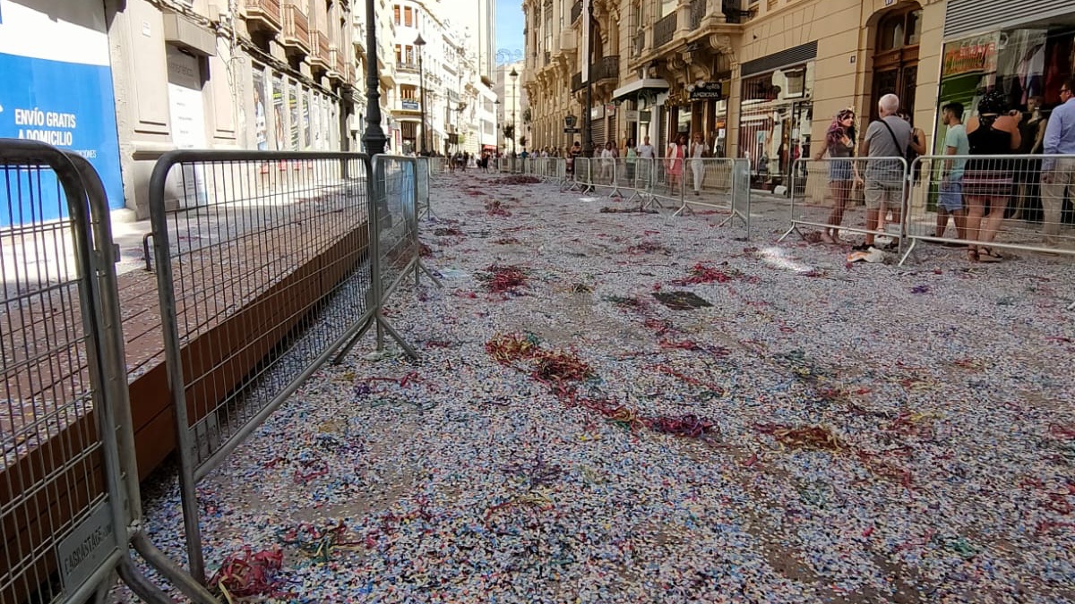 Las calles de Albacete tras la Batalla de Flores