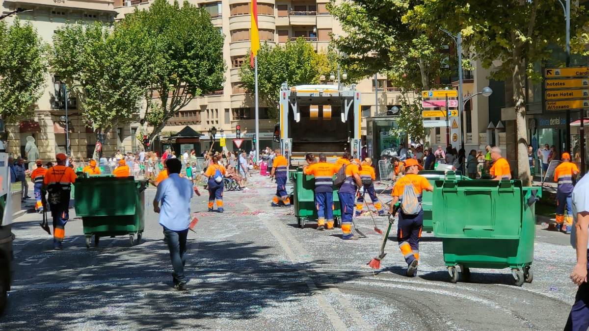 Trabajadores de Valoriza en Albacete