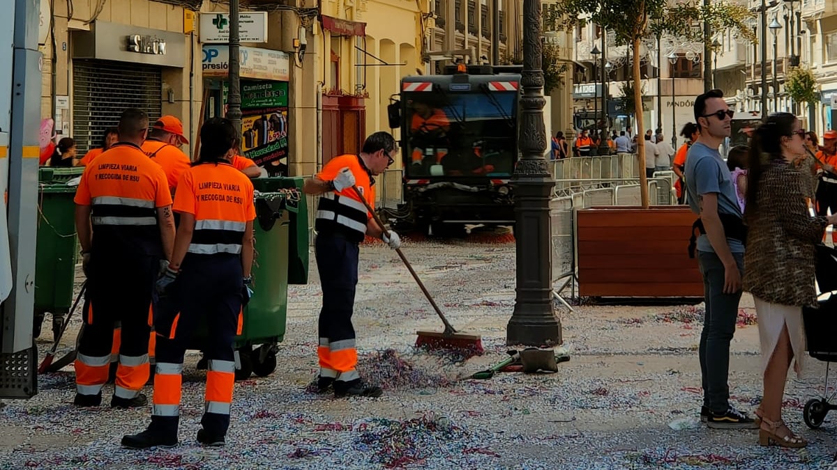 Trabajadores de Valoriza en Albacete