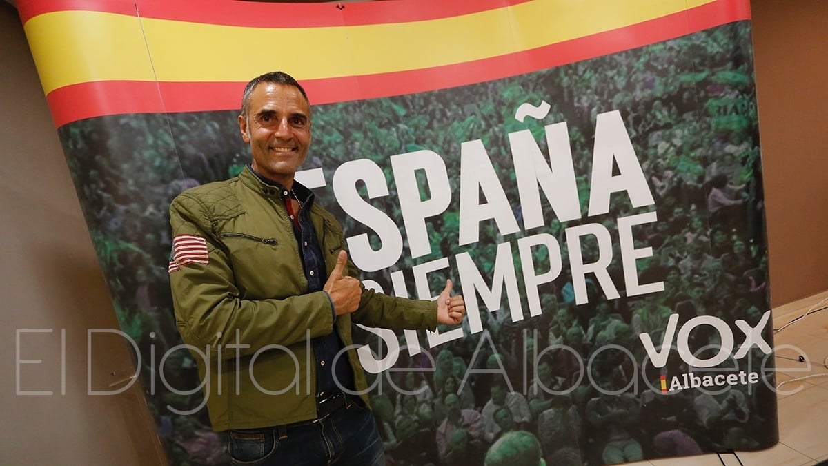 Rafael Lomana, VOX Albacete / Foto de archivo