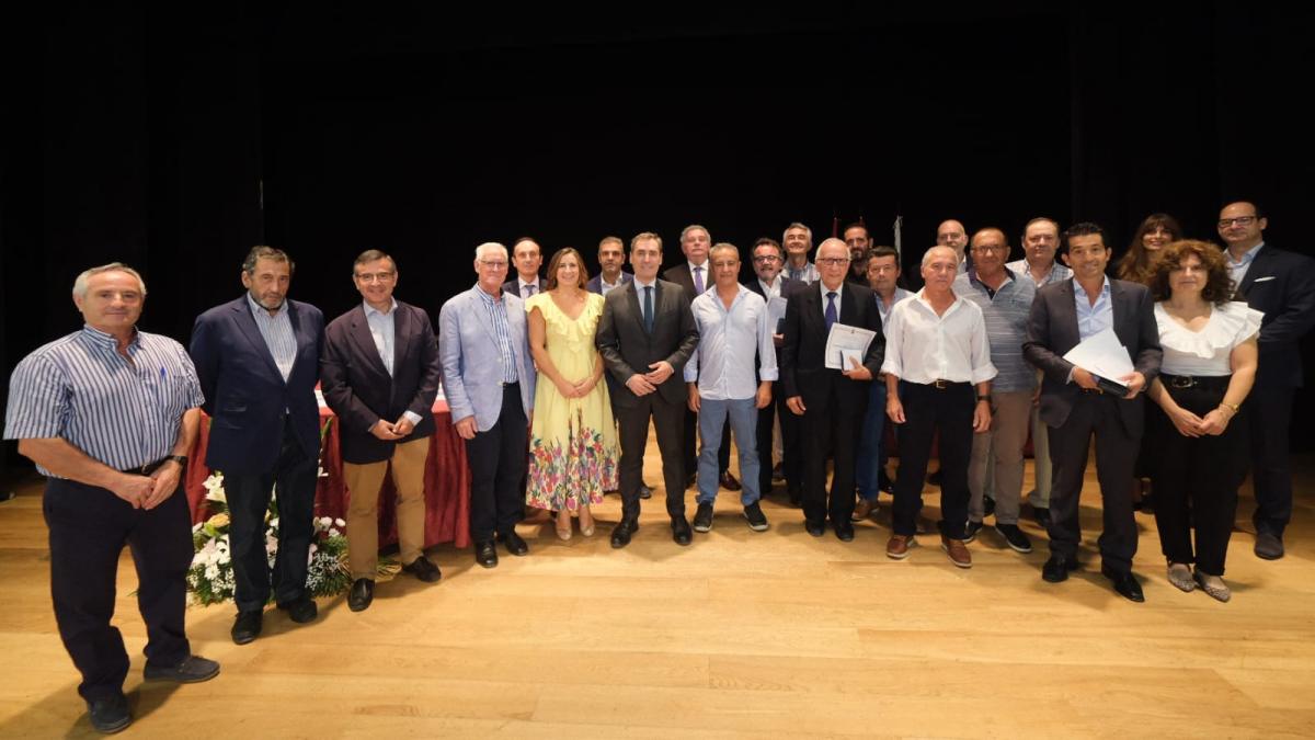 El delegado del Gobierno de España en Castilla-La Mancha ha participado en el acto conjunto de los centros penitenciarios Ocaña I y Ocaña II con motivo de la festividad de La Merced, celebrado en el Teatro Lope de Vega de Ocaña / Foto: Delegación Gobierno