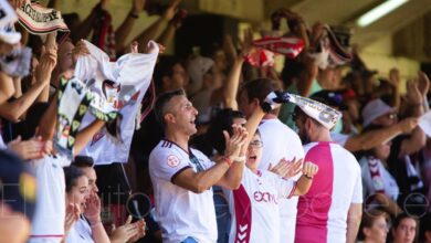 Afición del Albacete en Cartagena