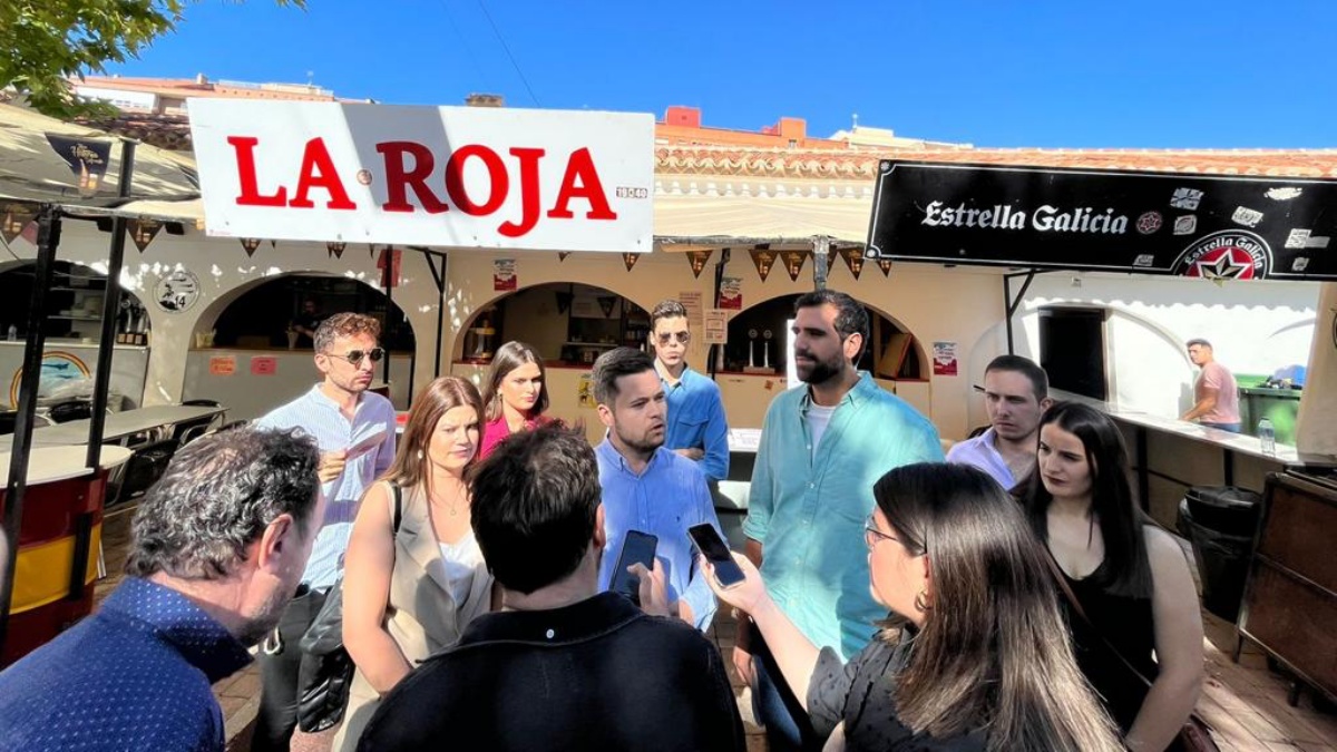 Acto de Juventudes Socialistas en la Feria de Albacete / Juventudes Socialistas