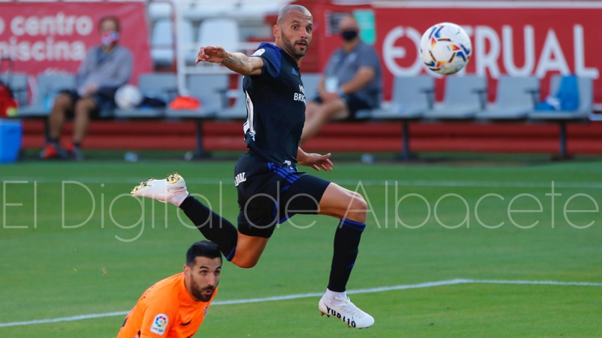 Lance del último partido que la Ponferradina jugó en Albacete