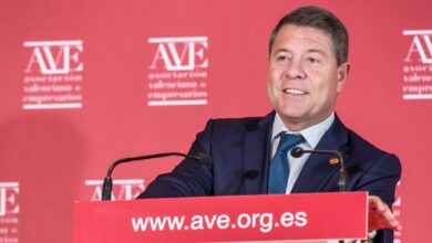 El presidente de Castilla-La Mancha, Emiliano García-Page, ha participado en el foro de la Asociación Valenciana de Empresarios / Fotos: D. Esteban González // JCCM