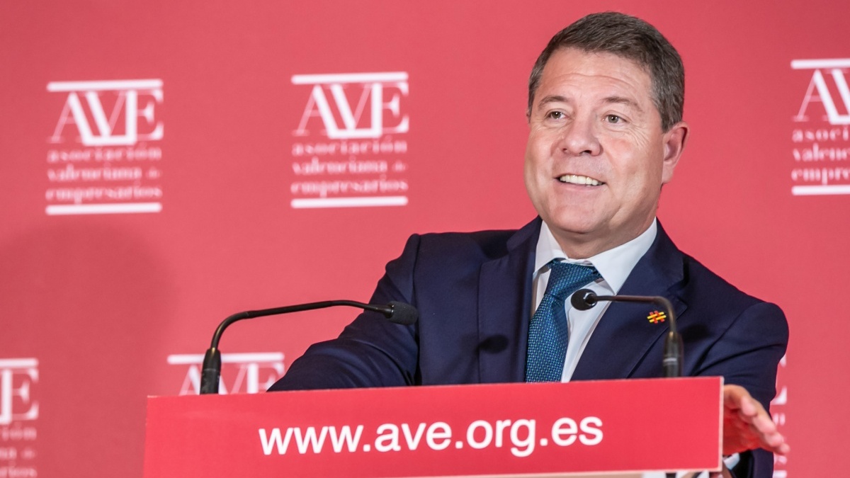 El presidente de Castilla-La Mancha, Emiliano García-Page, ha participado en el foro de la Asociación Valenciana de Empresarios / Fotos: D. Esteban González // JCCM